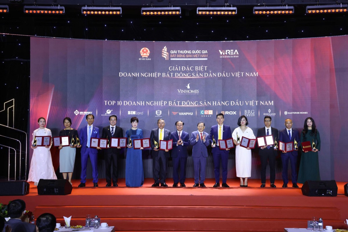 Vinh danh doanh nghiệp và dự án tiêu biểu tại Giải thưởng Quốc gia Bất động sản Việt Nam lần thứ II