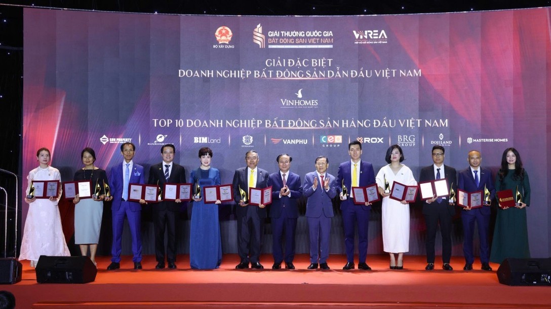 Vinh danh doanh nghiệp và dự án tiêu biểu tại Giải thưởng Quốc gia Bất động sản Việt Nam lần thứ II
