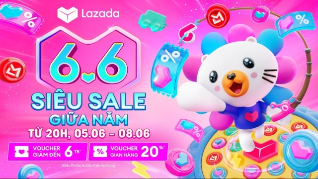 Siêu sale giữa năm 6.6 chính thức đổ bộ