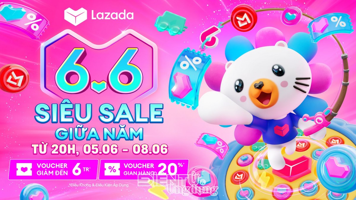 Siêu sale giữa năm 6.6 chính thức đổ bộ