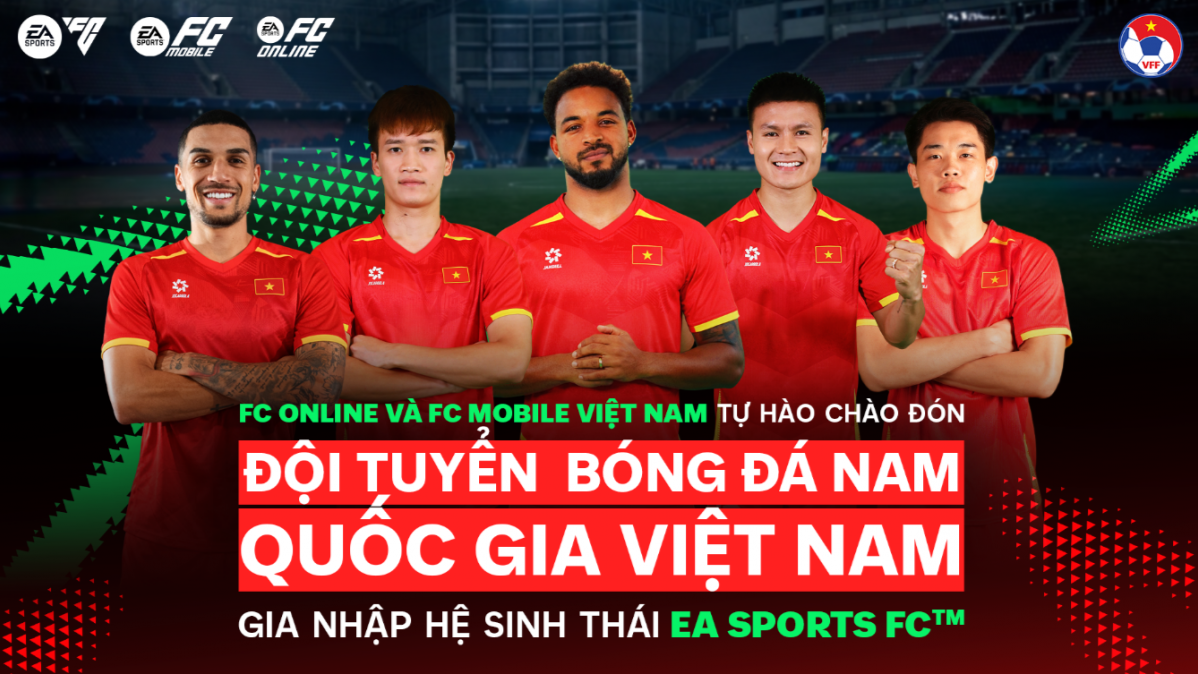 Đội tuyển Việt Nam xuất hiện trong tựa game EA SPORTS FC™