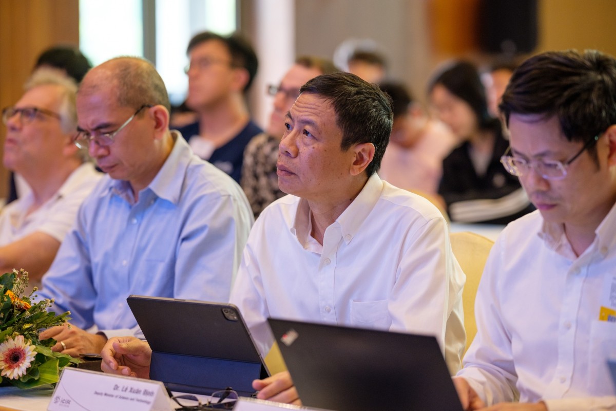 Ông Lê Xuân Định, Thứ trưởng Bộ Khoa học và Công nghệ Việt Nam.