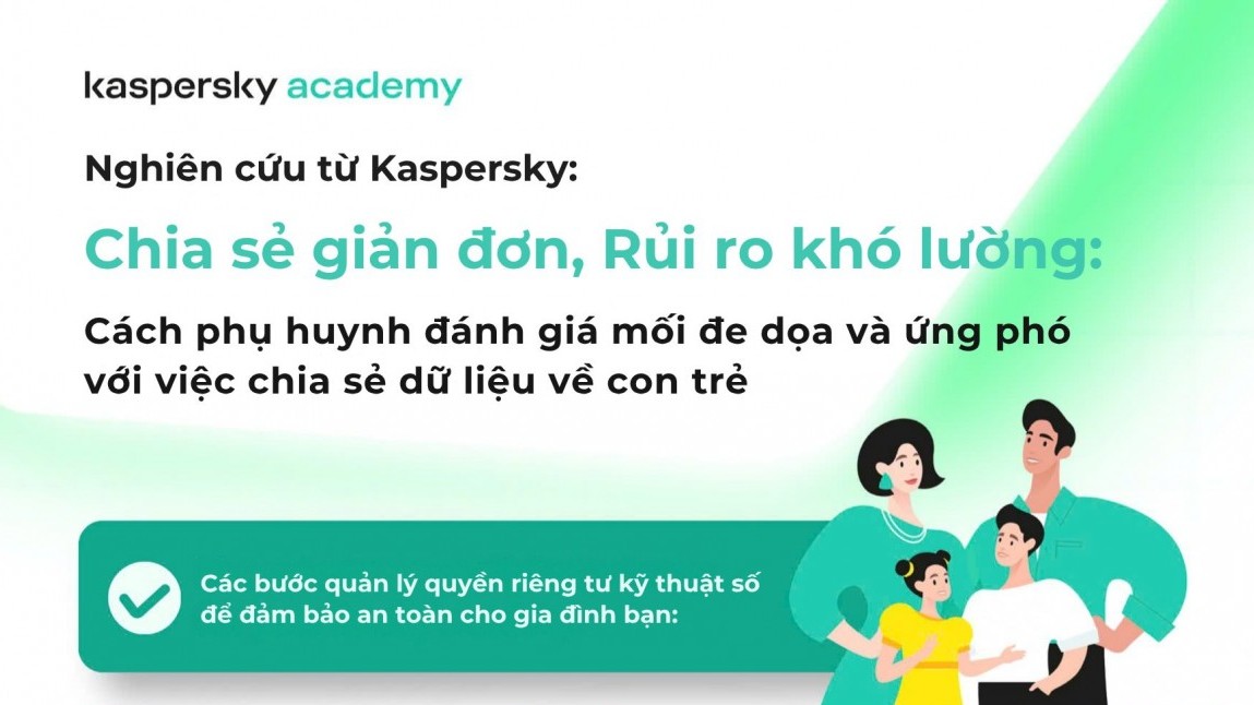 Chia sẻ thông tin về con cái trên không gian số, hãy thận trọng