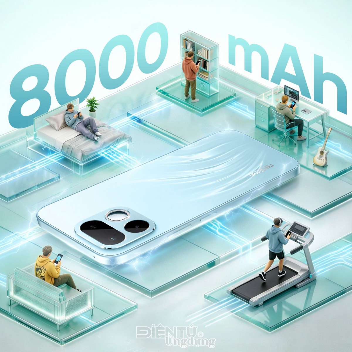Siêu pin realme 16T 5G chính thức lên kệ với giá bán từ 10.290.000 đồng 