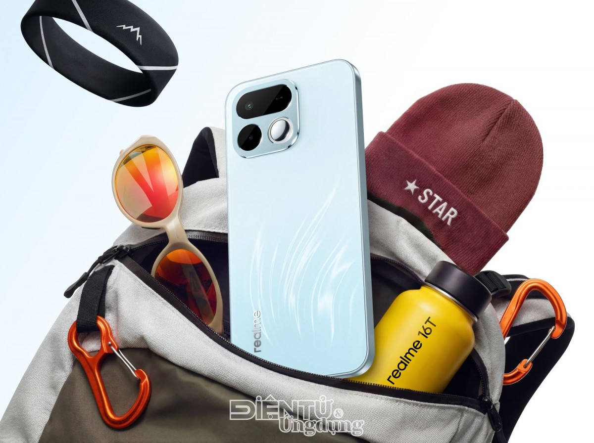 Siêu pin realme 16T 5G chính thức lên kệ với giá bán từ 10.290.000 đồng