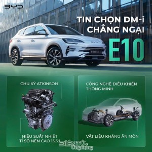 Công nghệ DM-i Super Hybrid của BYD tương thích với xăng sinh học E10