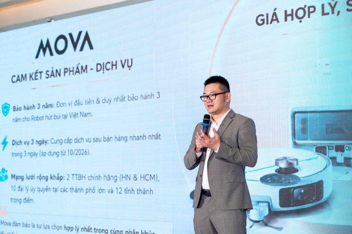 MOVA ra mắt bộ đôi E50 Ultra và V70 Ultra Complete, mở ra tiêu chuẩn làm sạch cho lối sống thông minh