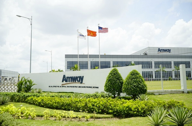 Amway Việt Nam bị xử phạt vi phạm bảo vệ người tiêu dùng. Ảnh Amway