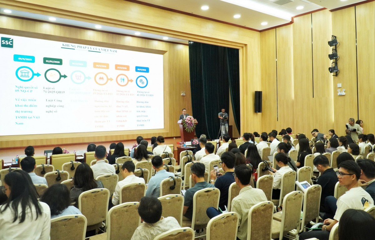 Hội nghị “Tài sản mã hóa và tương lai thị trường tài chính số”