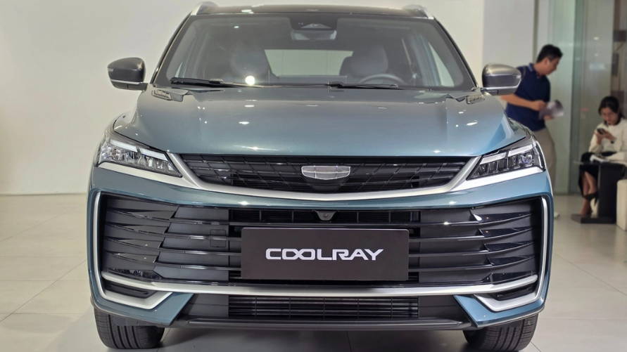 Thiết kế phần đầu xe của Geely Coolray 2026. Ảnh: Tuổi trẻ Online Thiết kế phần đầu xe của Geely Coolray 2026. Ảnh: Tuổi trẻ Online