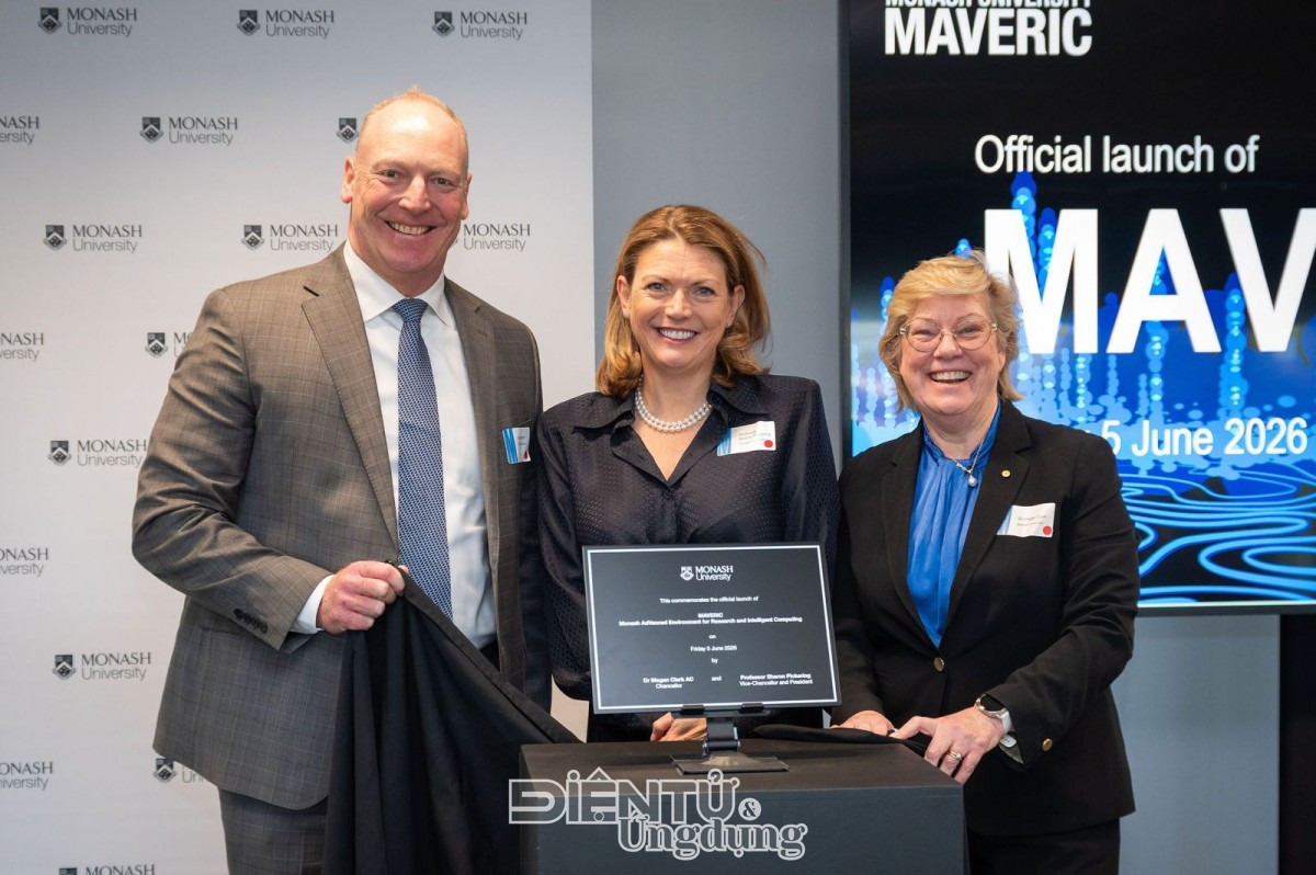 Siêu máy tính trí tuệ nhân tạo MAVERIC của Đại học Monash (Australia) vừa chính thức được đưa vào vận hành