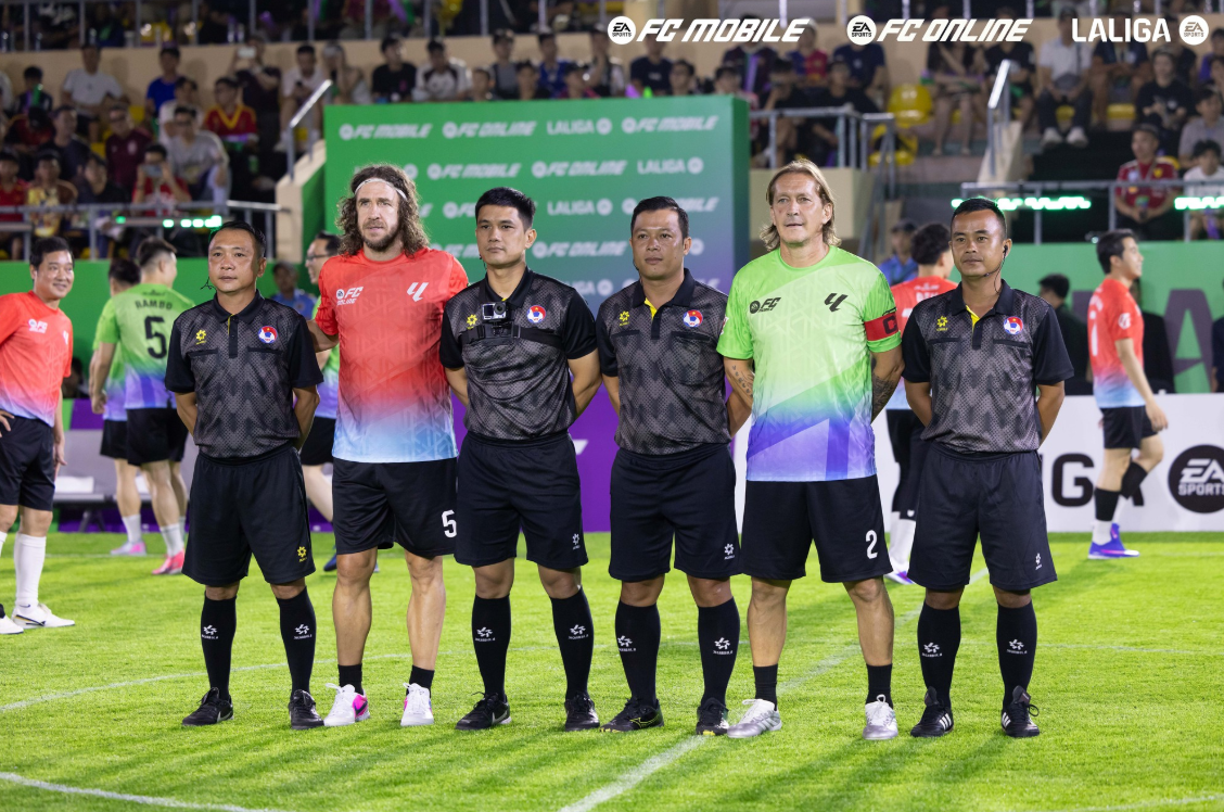 Legend Match 2026: Dàn huyền thoại bóng đá thế giới tạo dấu ấn tại Việt Nam