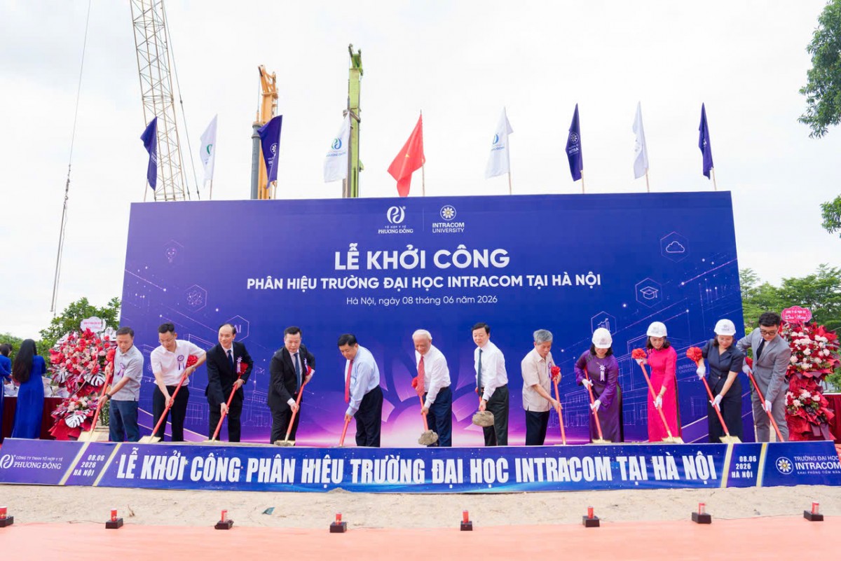 Trường Đại học Intracom kỷ niệm 20 năm thành lập, ra mắt thương hiệu INU và phân hiệu Hà Nội