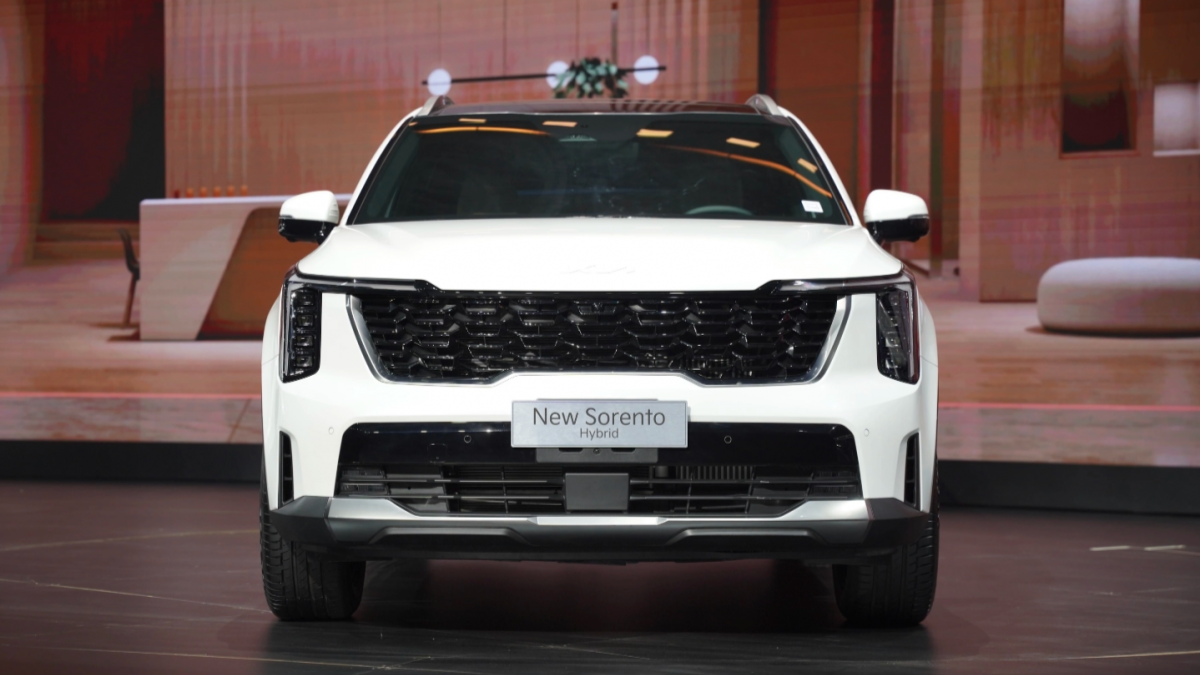 Bộ mâm hợp kim 19 inch của Kia Sorento Hybrid 2026. Ảnh: Thành Nhạn Bộ mâm hợp kim 19 inch của Kia Sorento Hybrid 2026. Ảnh: Thành Nhạn