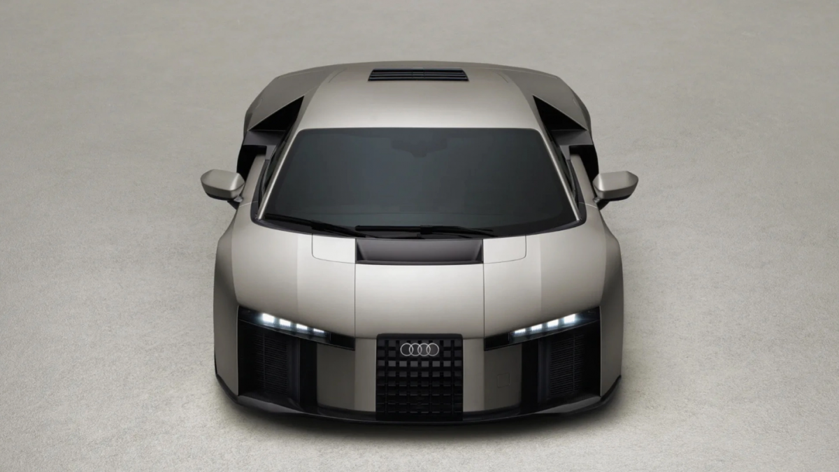 Audi Nuvolari là kết hợp giữa Audi R8 và Concept C. Ảnh: Audi