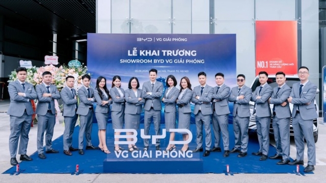 BYD Việt Nam khai trương 2 showroom mới tại Hà Nội và Đà Lạt