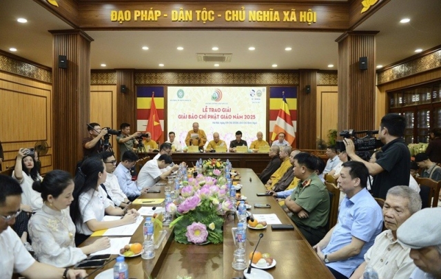 Trao Giải Báo chí Phật giáo năm 2025: Tôn vinh 35 tác phẩm lan tỏa giá trị nhân văn