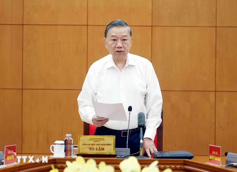 Tổng Bí thư, Chủ tịch nước Tô Lâm: Bảo vệ môi trường và thích ứng với biến đổi khí hậu là trụ cột của mô hình phát triển mới