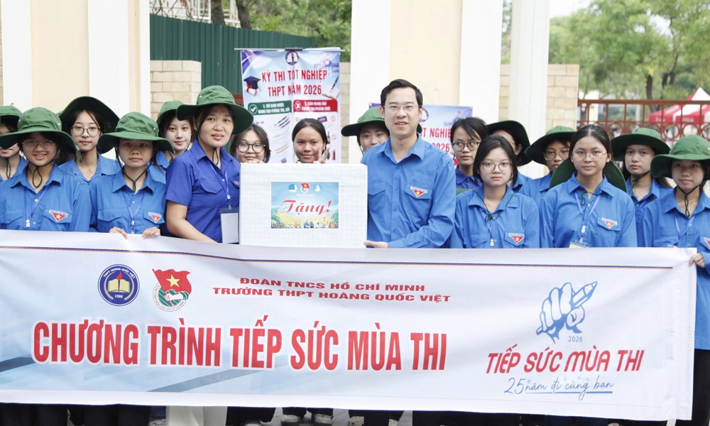 Bắc Ninh: Hơn 4.000 tình nguyện viên đồng hành cùng sĩ tử trong mùa thi