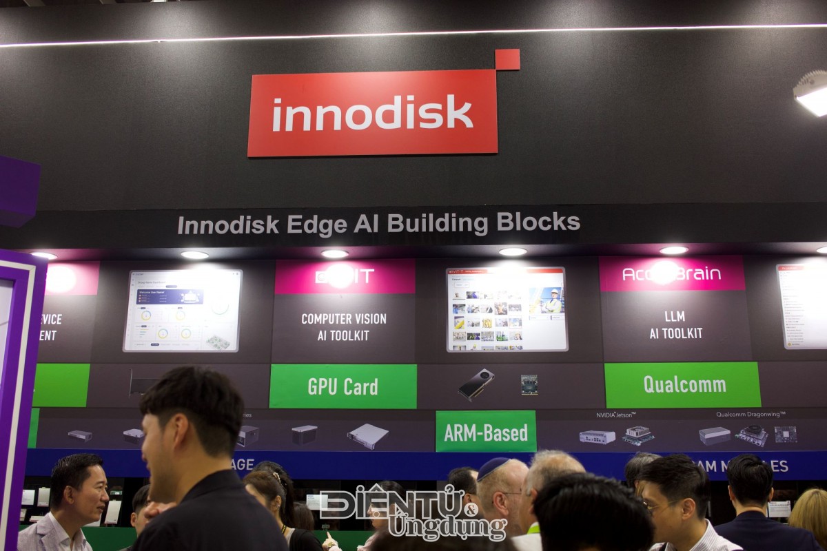 Innodisk trình diễn hệ sinh thái AI công nghiệp toàn diện nhất tại Computex 2026
