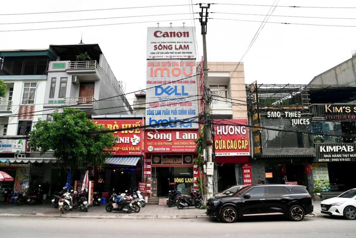 Công ty TNHH Thương mại và Dịch vụ Sông Lam, địa chỉ tại số 2371, tổ 92, Khu 8, phường Nông Trang, tỉnh Phú Thọ. (Ảnh: Công an tỉnh Phú Thọ)