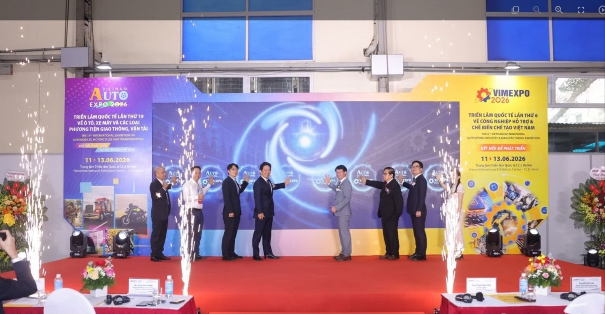 VimExpo và Vietnam AutoExpo 2026 kết nối doanh nghiệp công nghiệp hỗ trợ với chuỗi cung ứng toàn cầu VimExpo và Vietnam AutoExpo 2026 kết nối doanh nghiệp công nghiệp hỗ trợ với chuỗi cung ứng toàn cầu
