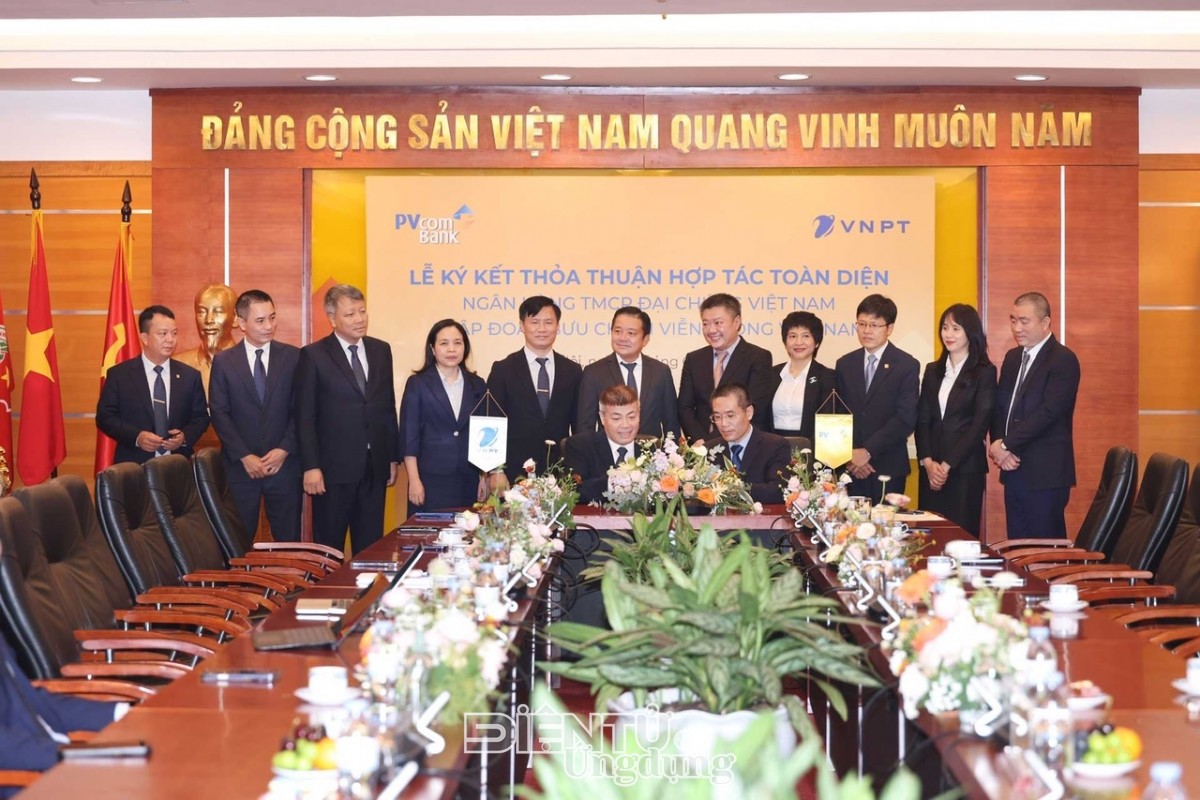 PVcomBank và VNPT hợp tác chiến lược PVcomBank và VNPT hợp tác chiến lược