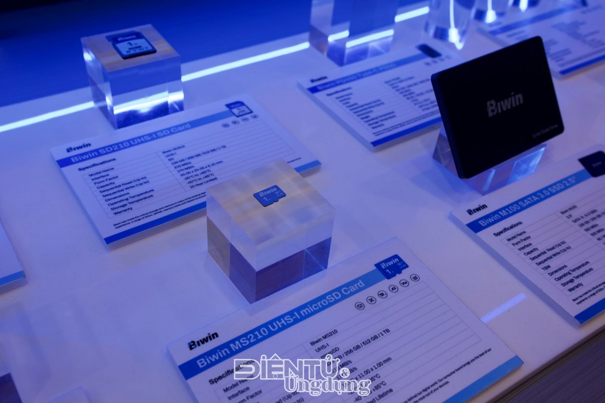Biwin, từ bộ nhớ gaming cao cấp đến giải pháp lưu trữ cho AI và thiết bị cầm tay Biwin, từ bộ nhớ gaming cao cấp đến giải pháp lưu trữ cho AI và thiết bị cầm tay