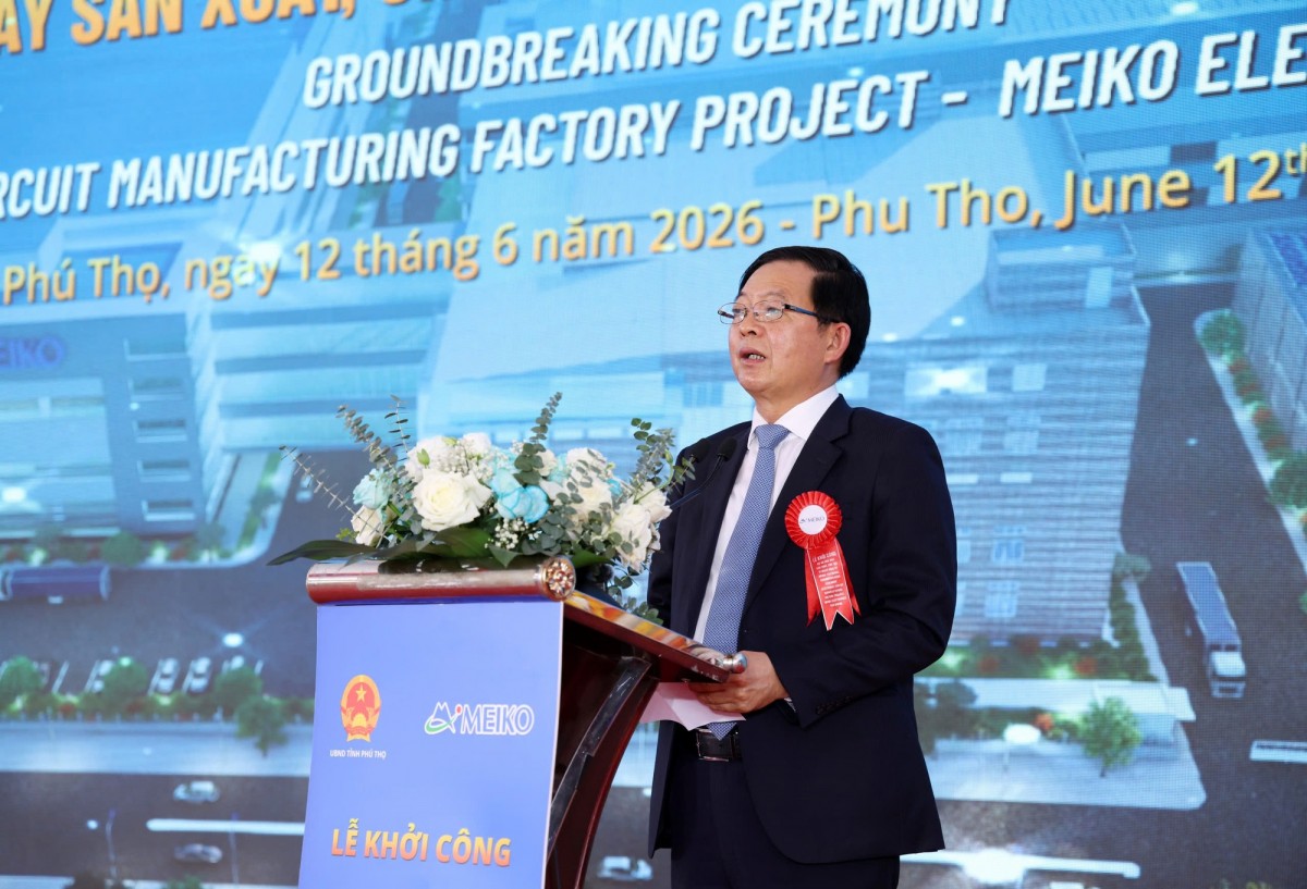 Phó Thủ tướng đánh giá cao Tập đoàn Meiko đã tiếp tục tin tưởng mở rộng đầu tư tại Việt Nam, trong đó có tỉnh Phú Thọ. (Ảnh: baochinhphu.vn) Phó Thủ tướng đánh giá cao Tập đoàn Meiko đã tiếp tục tin tưởng mở rộng đầu tư tại Việt Nam, trong đó có tỉnh Phú Thọ. (Ảnh: baochinhphu.vn)