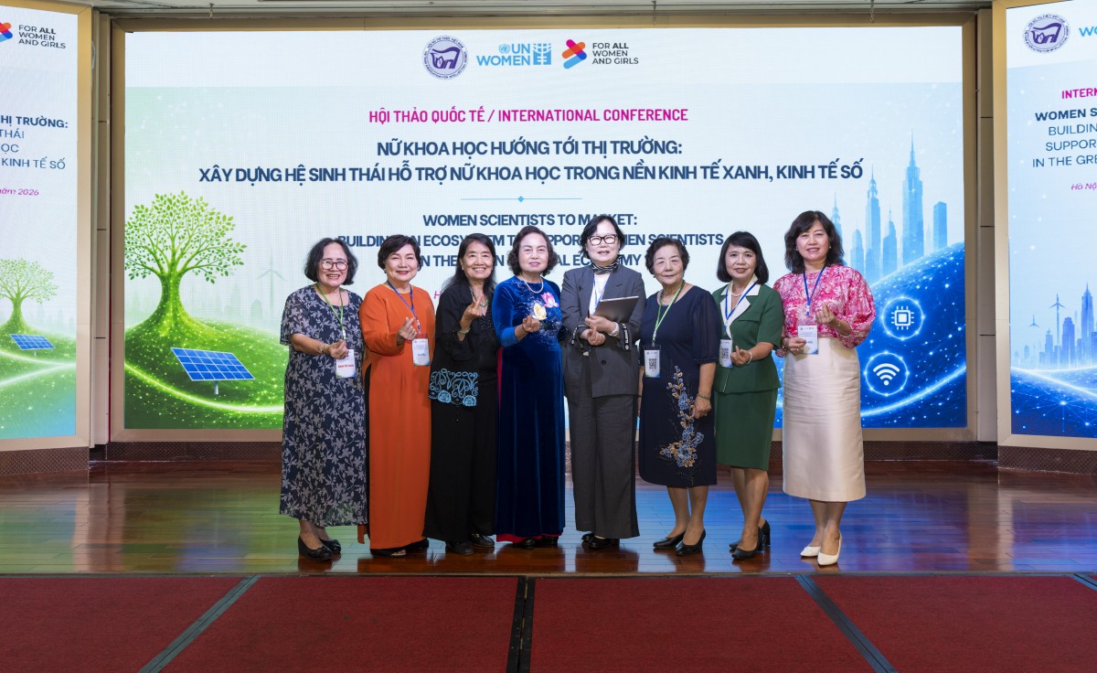 Kết nối khoa học với thị trường, thúc đẩy vai trò của nữ trí thức Việt Nam