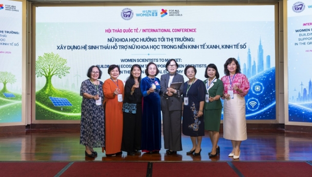 Kết nối khoa học với thị trường, thúc đẩy vai trò của nữ trí thức Việt Nam