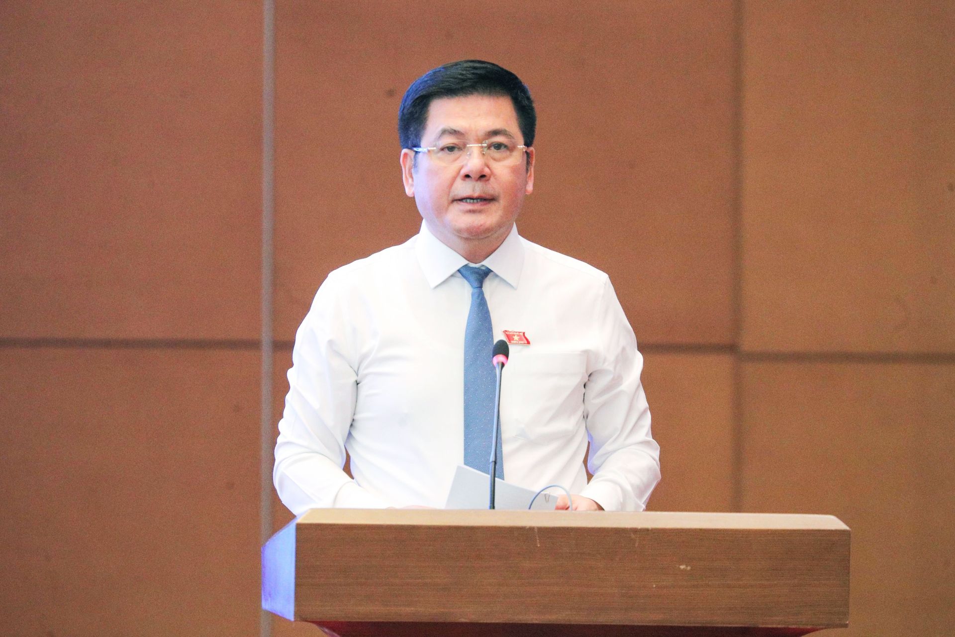 Phó Chủ tịch Quốc hội Nguyễn Hồng Diên phát biểu tại hội thảo.