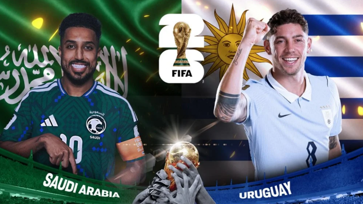 World Cup 2026: Saudi Arabia đối đầu Uruguay