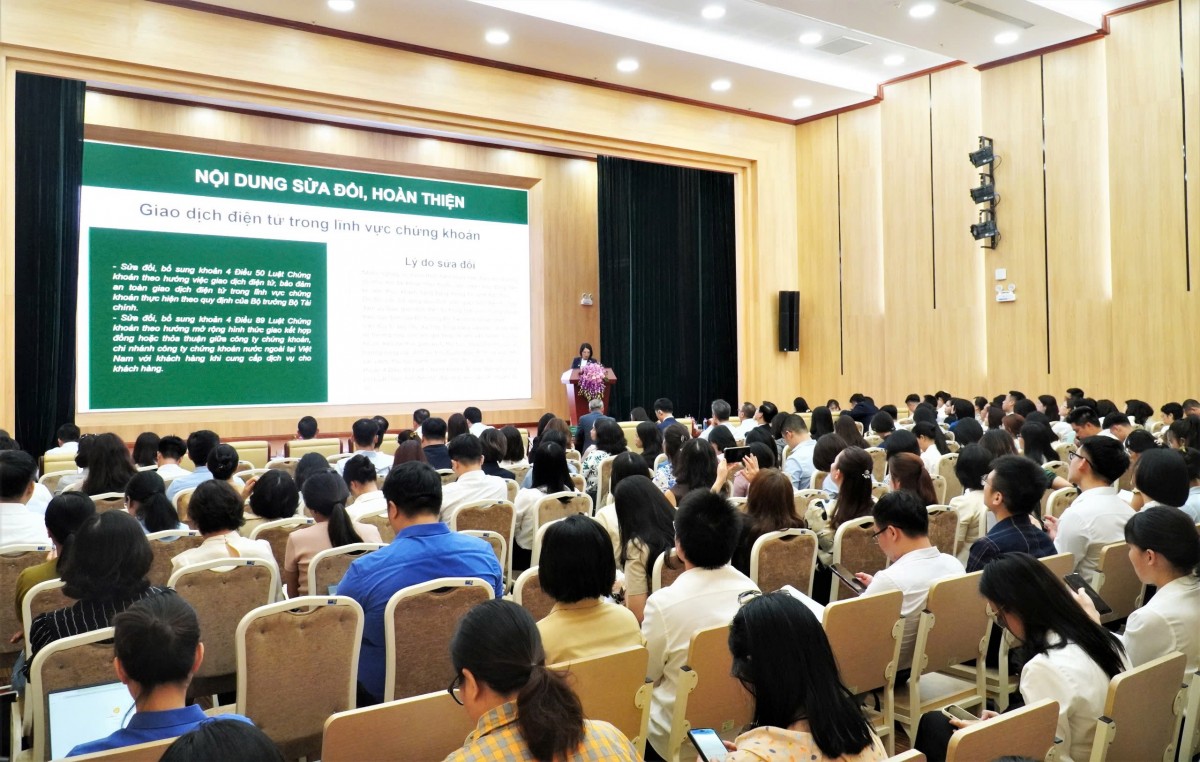 Sửa Luật Chứng khoán để mở đường cho thị trường vốn số hóa