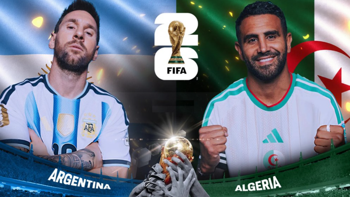 World Cup 2026: Argentina đối đầu Algeria