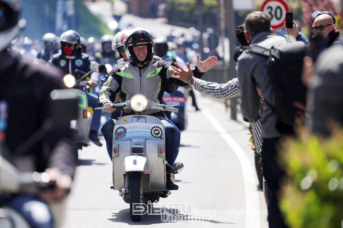 Rome đã sẵn sàng cho lễ kỷ niệm 80 năm Vespa huyền thoại Rome đã sẵn sàng cho lễ kỷ niệm 80 năm Vespa huyền thoại