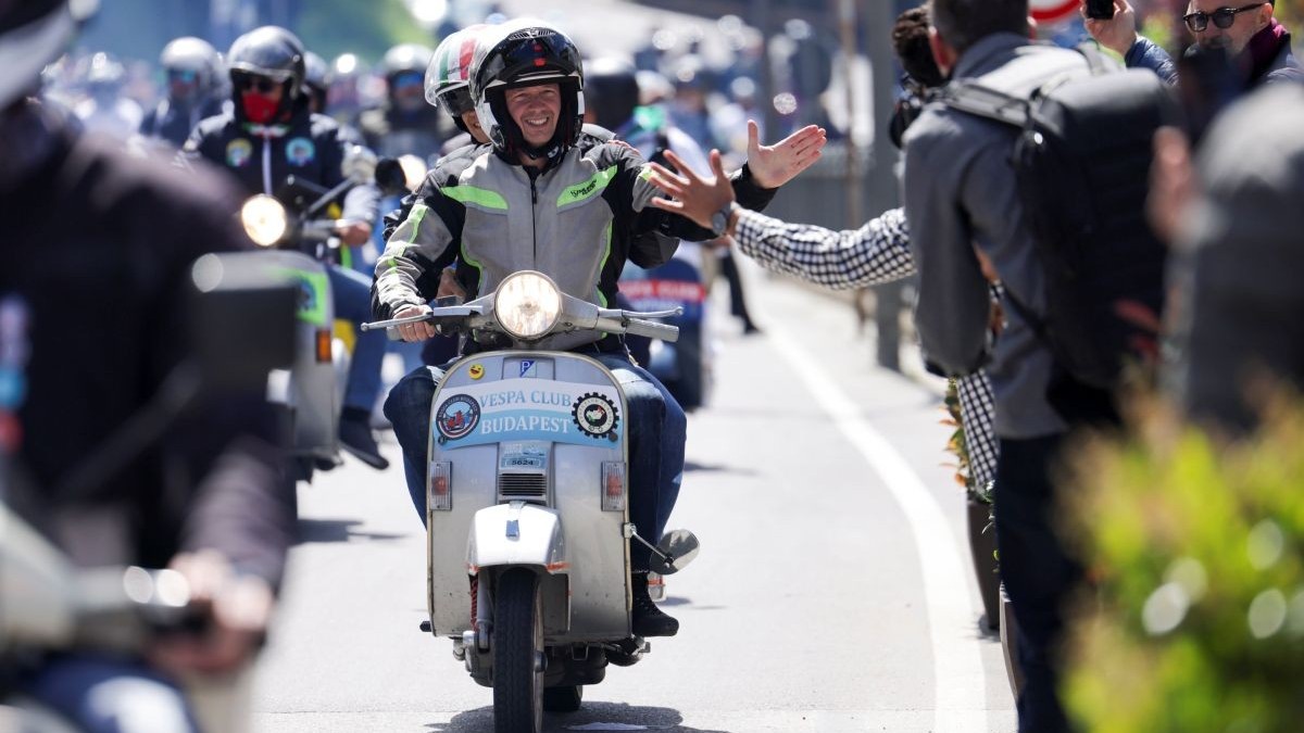 Rome đã sẵn sàng cho lễ kỷ niệm 80 năm Vespa lớn nhất lịch sử