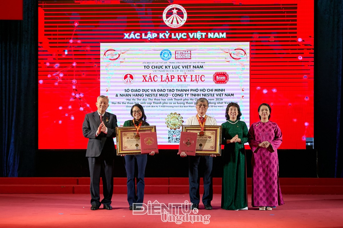 Hội thi Thể dục Thể thao học sinh TP.HCM 2026 thành công rực rỡ