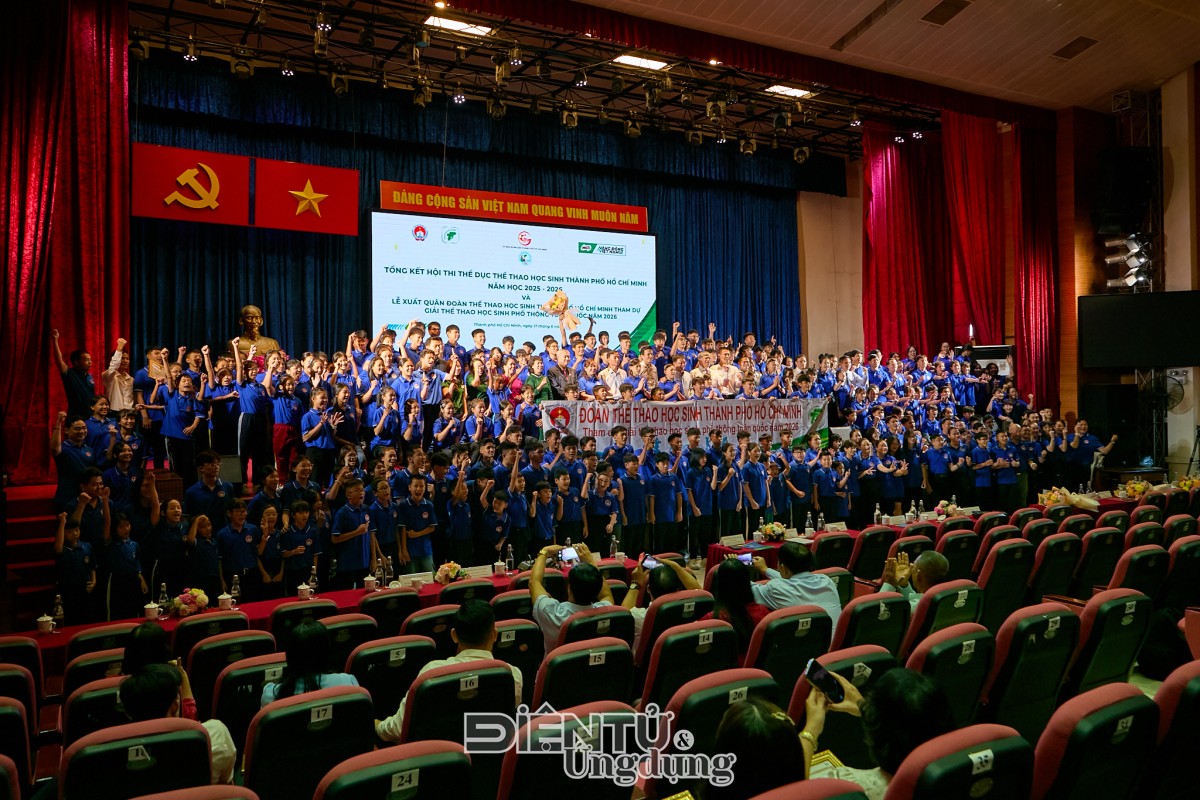 Hội thi Thể dục Thể thao học sinh TP.HCM 2026, thu hút hơn 56.000 học sinh tham gia