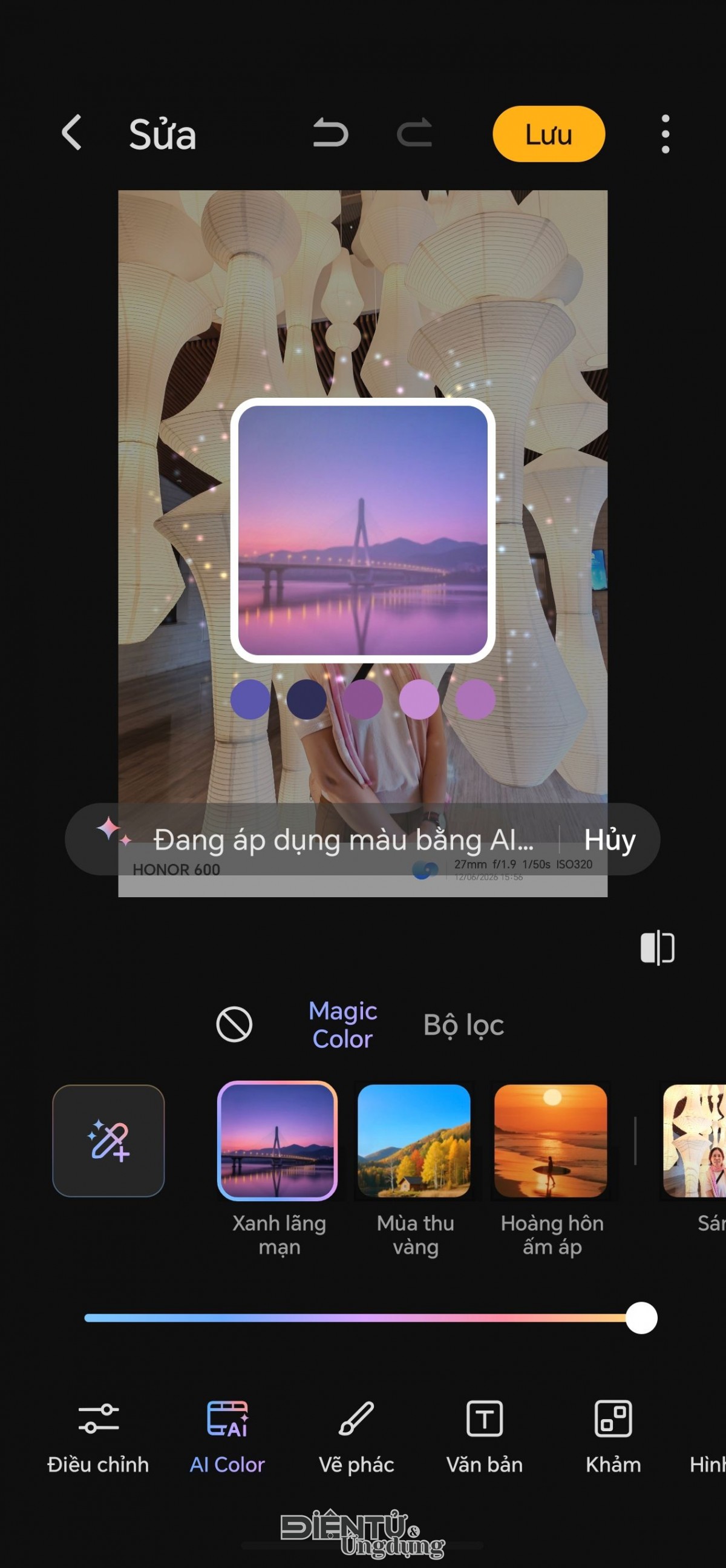1001 cách tạo video, chỉnh sửa ảnh thú vị cùng AI của HONOR 600