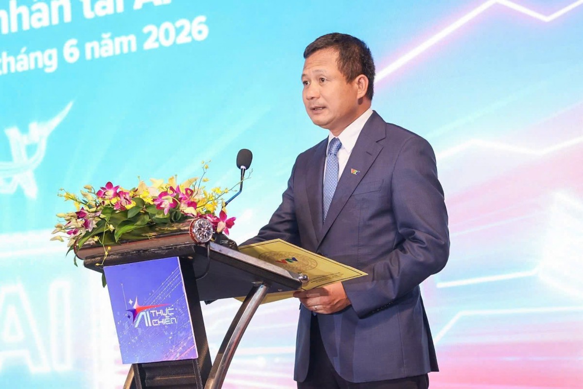 Ông Đỗ Đức Hoàng - Phó Tổng Giám đốc Đài THVN phát biểu tại sự kiện. Ông Đỗ Đức Hoàng - Phó Tổng Giám đốc Đài THVN phát biểu tại sự kiện.
