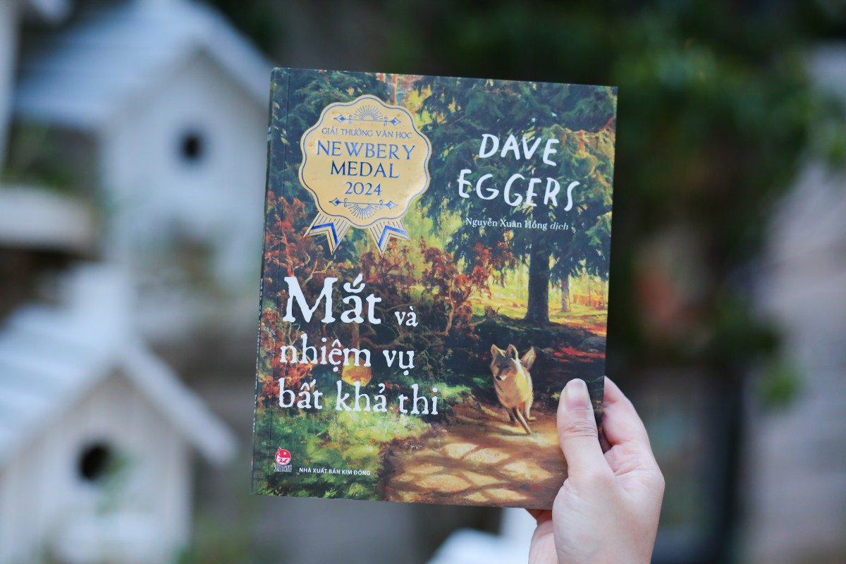 Tác phẩm đoạt Newbery Medal 2024 'Mắt và nhiệm vụ bất khả thi' ra mắt độc giả Việt Nam