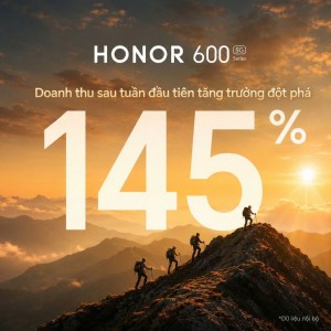 HONOR 600 Series tăng trưởng 145% doanh thu chỉ sau 1 tuần mở bán