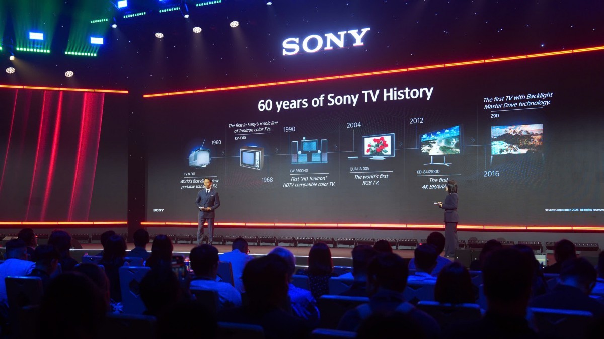 Sony ra mắt BRAVIA 2026 với công nghệ True RGB, chuẩn màu điện ảnh