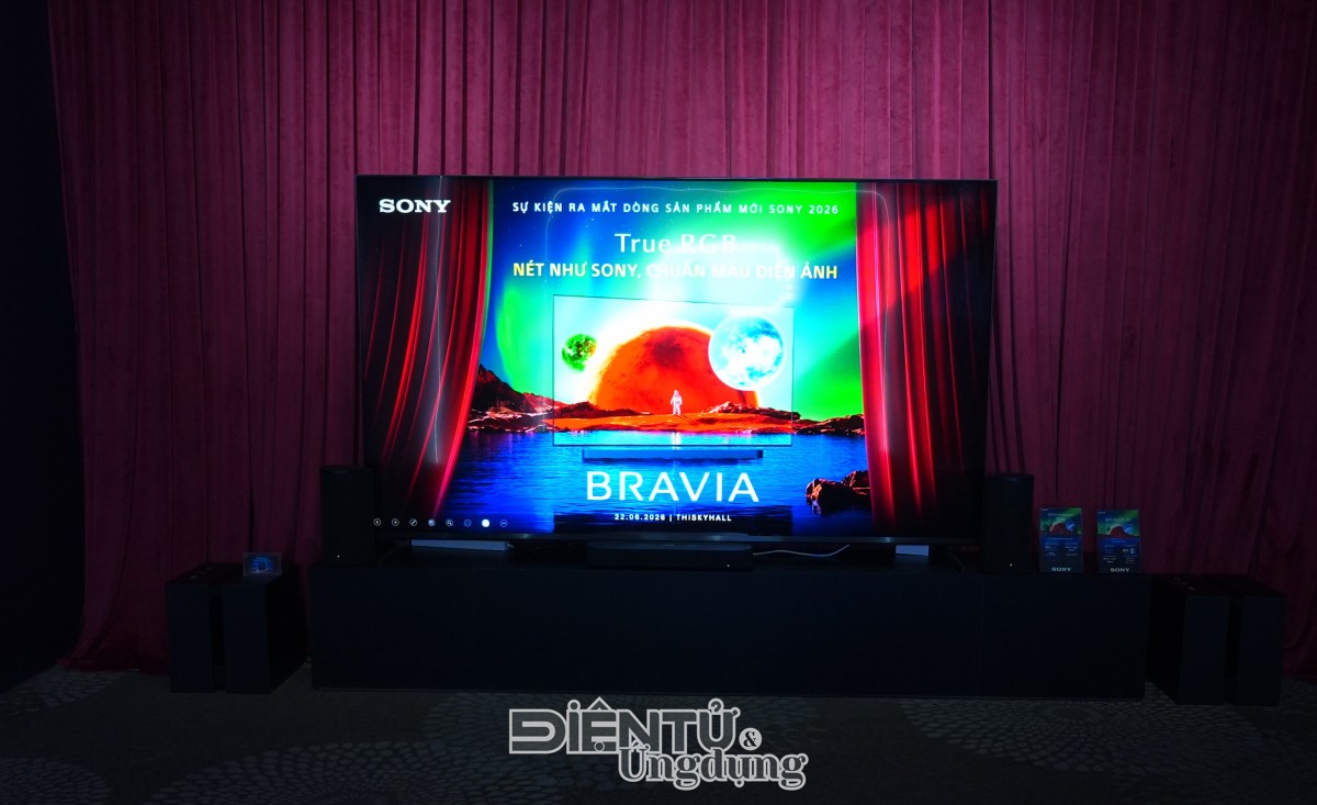 Sony ra mắt BRAVIA 2026 với công nghệ True RGB, chuẩn màu điện ảnh