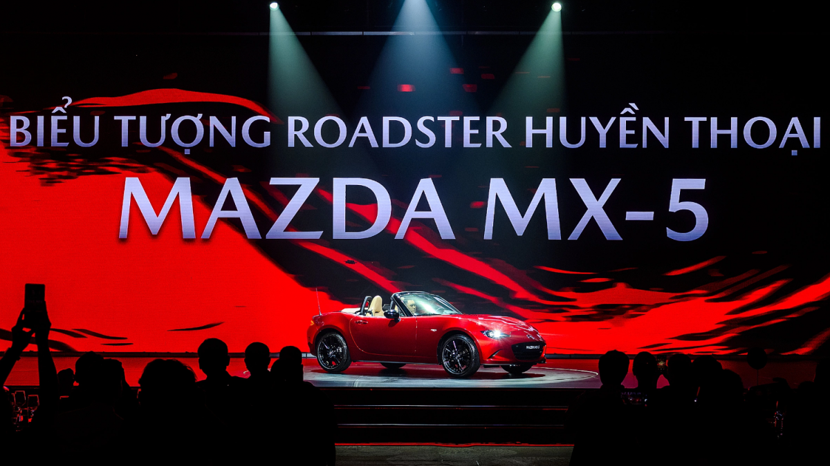 Mazda MX-5 ra mắt thị trường Việt Nam. Ảnh: THACO Mazda MX-5 ra mắt thị trường Việt Nam. Ảnh: THACO