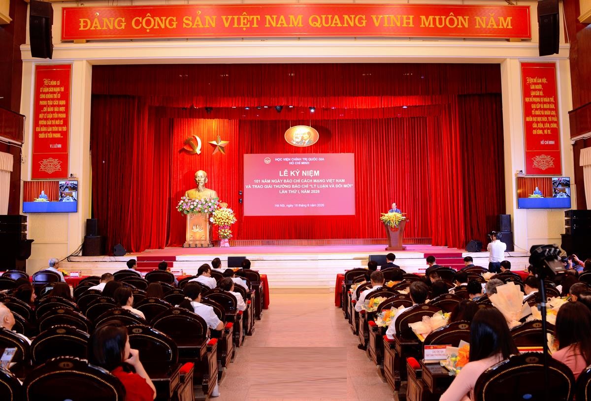Giải thưởng Báo chí “Lý luận và Đổi mới” lần thứ I năm 2026: Động lực thúc đẩy đổi mới tư duy và sáng tạo trong kỷ nguyên phát triển mới của dân tộc