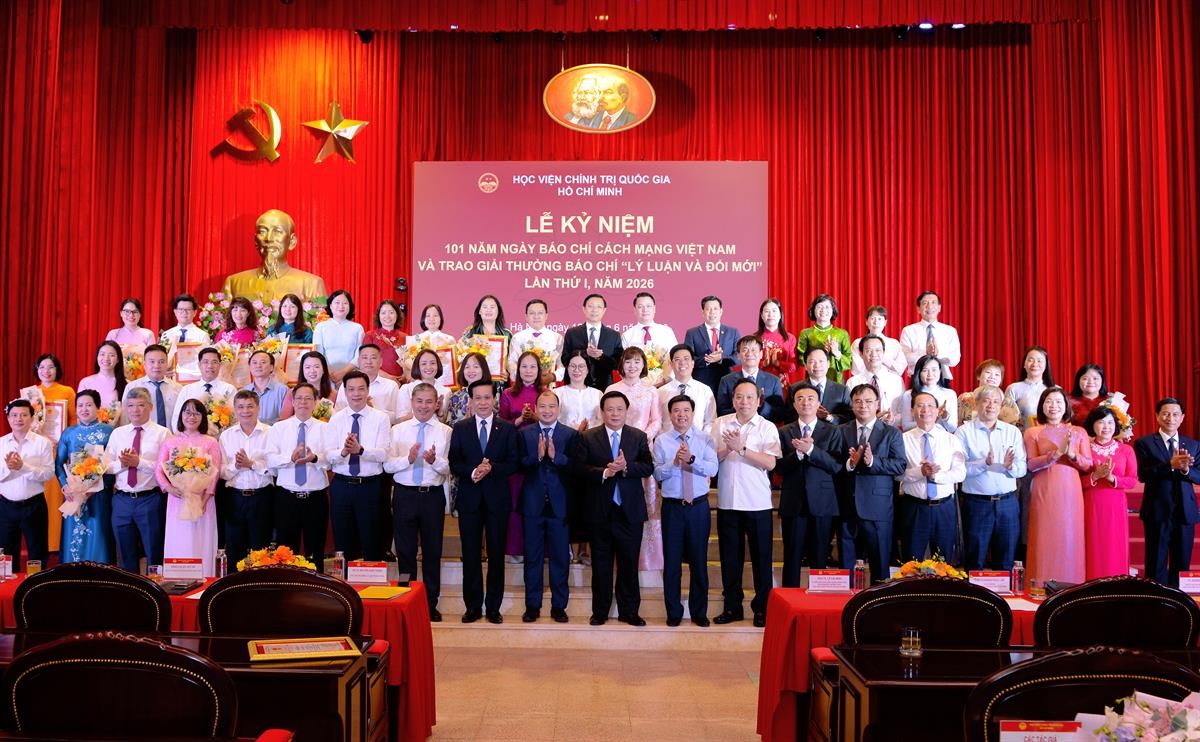 Giải thưởng Báo chí “Lý luận và Đổi mới” lần thứ I năm 2026: Động lực thúc đẩy đổi mới tư duy và sáng tạo trong kỷ nguyên phát triển mới của dân tộc