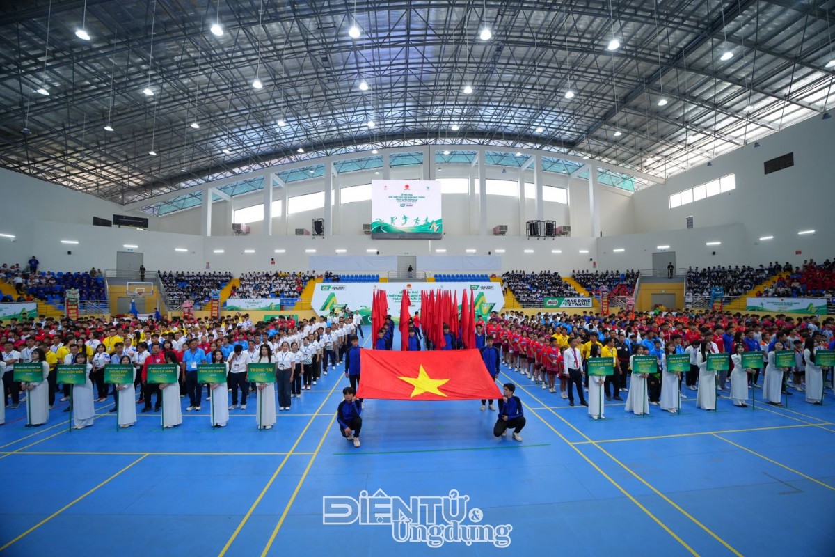 Giải Thể thao học sinh phổ thông toàn quốc 2026 thu hút đông đảo học sinh tham gia 