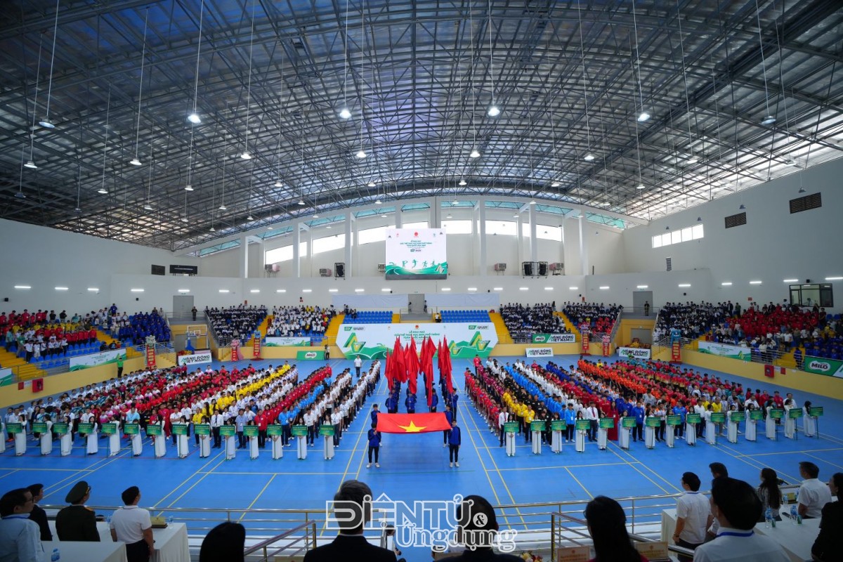 Giải Thể thao học sinh phổ thông toàn quốc 2026 thu hút đông đảo học sinh tham gia